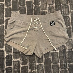 PINK Victoria's Secret Gray Athletic Shorts